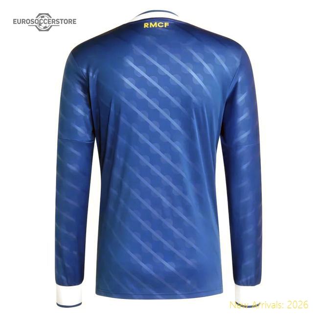 Top-Quality 2025-2026 Real Madrid Long Sleeve Third Shirt