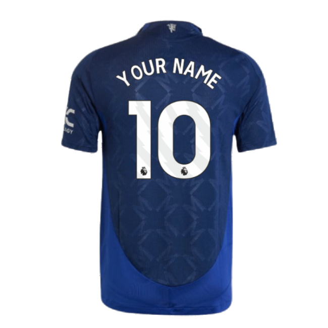 2024-2025 Man Utd Authentic Away Jersey (Your Name)