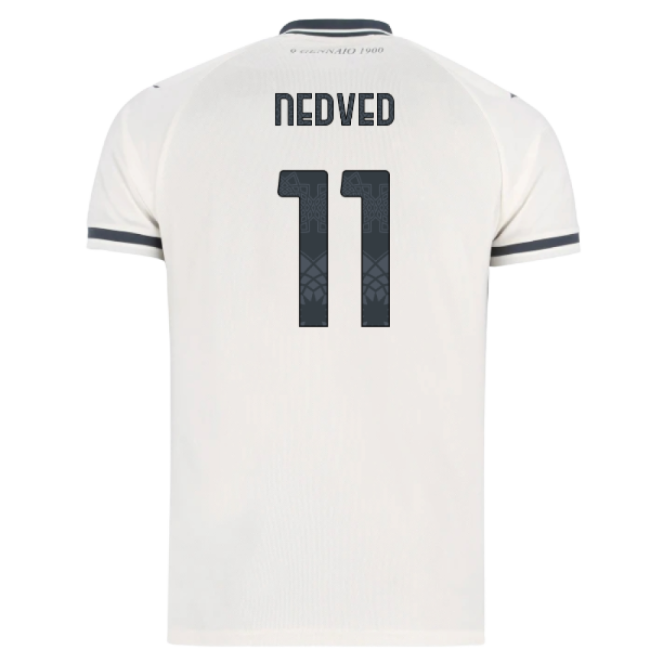 Football Club Classic Nedved Away Jersey Flexible Performance