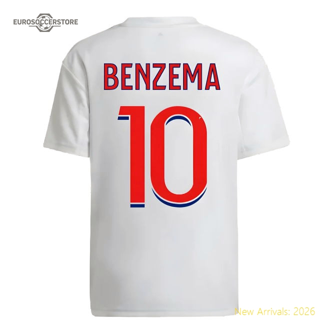 Football Team Kids High-quality Benzema Jersey 2022-2023 Easy-care