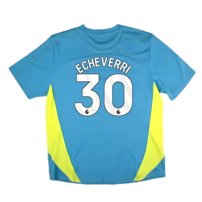 2024-2025 Man City Training Shirt Pro (Blue) (Echeverri 30)