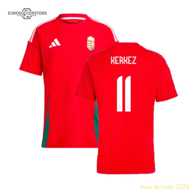 Hungary 2024 Home Jersey Shirt Football Fan Apparel For Football Fans