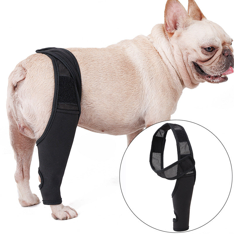 Comfortable French Bulldog Knee Pads Support Brace (wk03) for Home Use