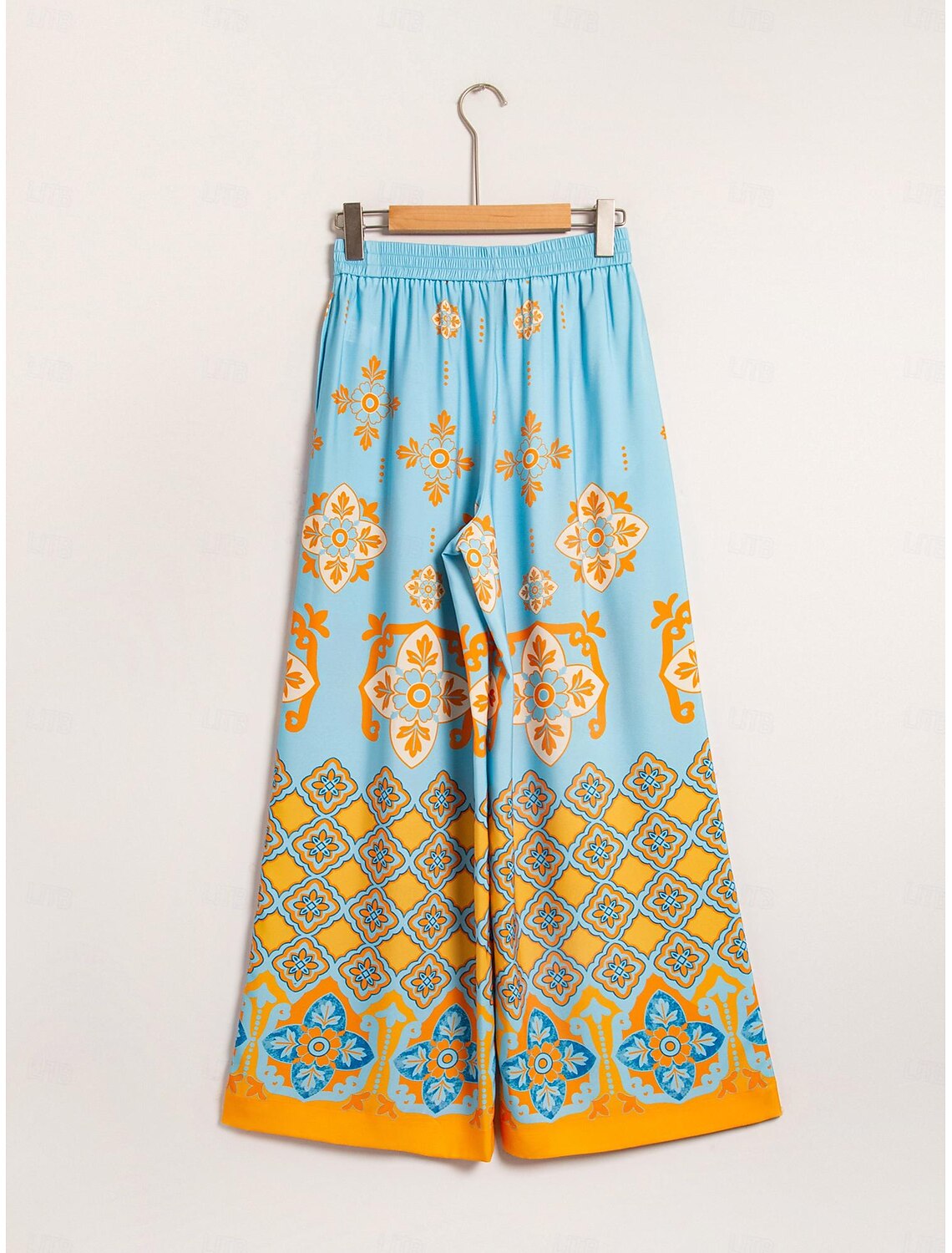 Satin Boho Double Slit Crew Neck Sleeveless Tank Top