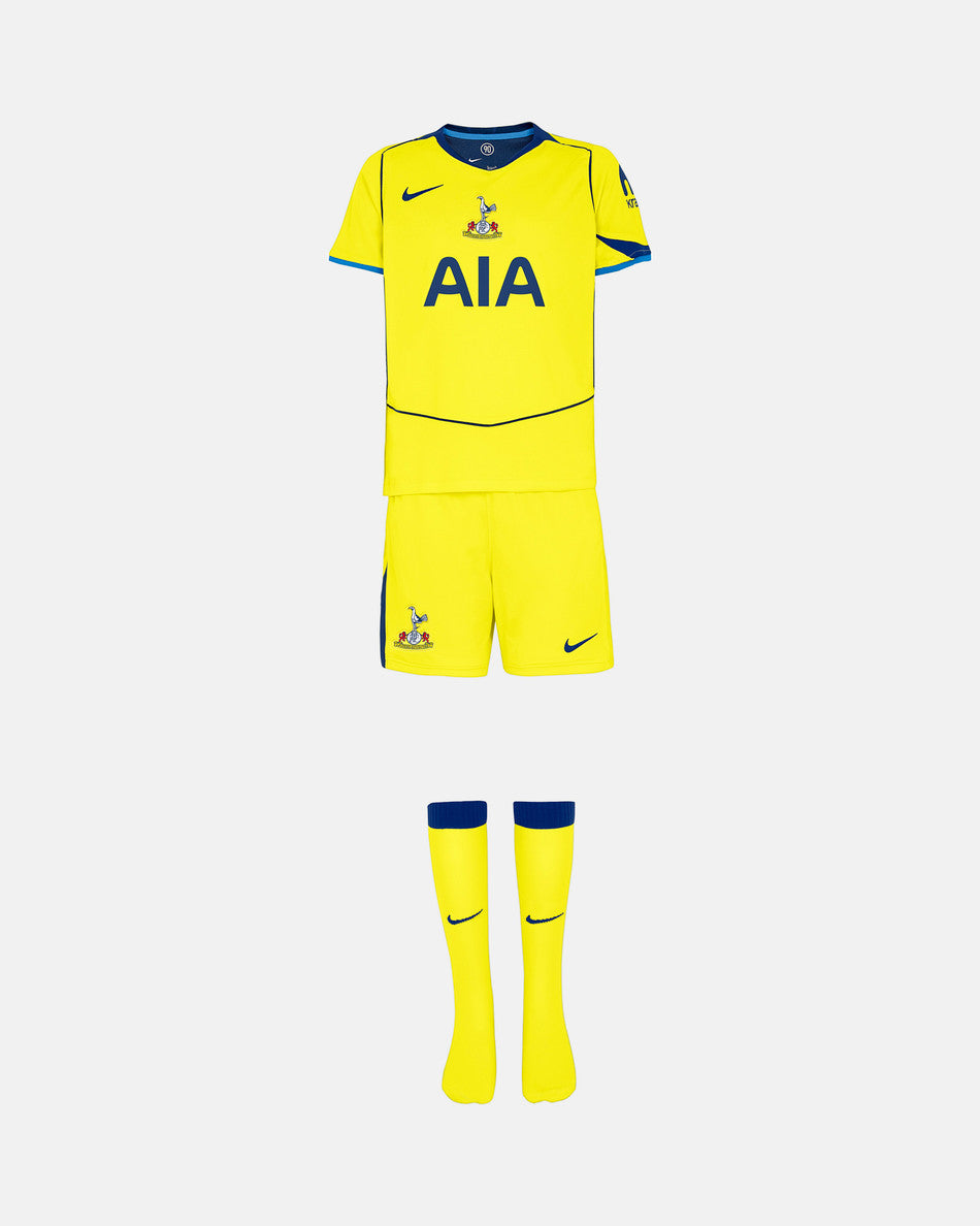 Tottenham Hotspur Kids Third Away Soccer Jersey 2025/26 (Jersey+Shorts
