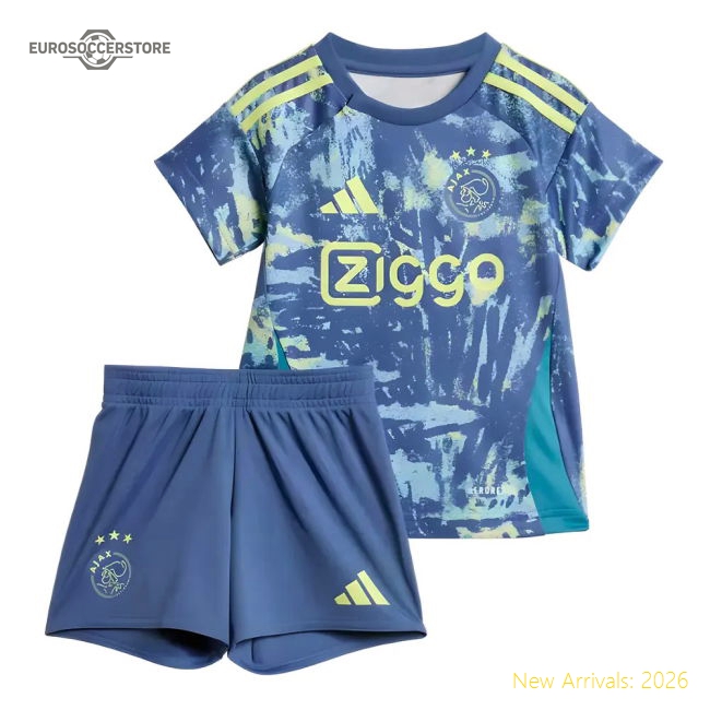 Afc Ajax Children 2024 Away Jersey Shirt #2025 Football Fan Apparel