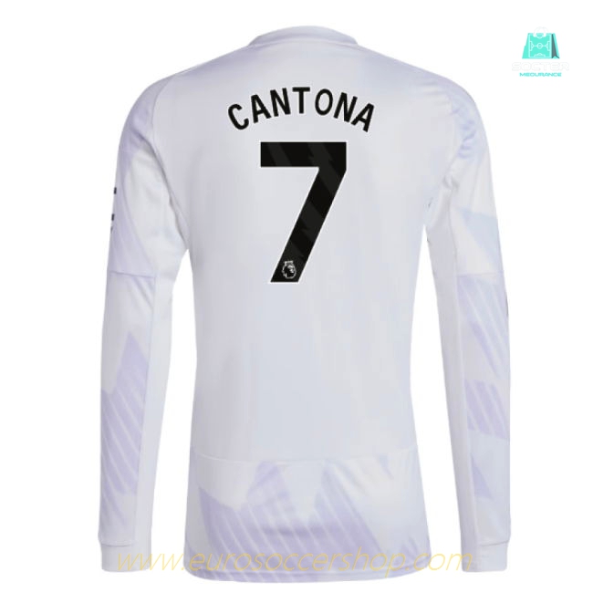 2025-2026 Man Utd Long Sleeve Away Shirt (Cantona 7)