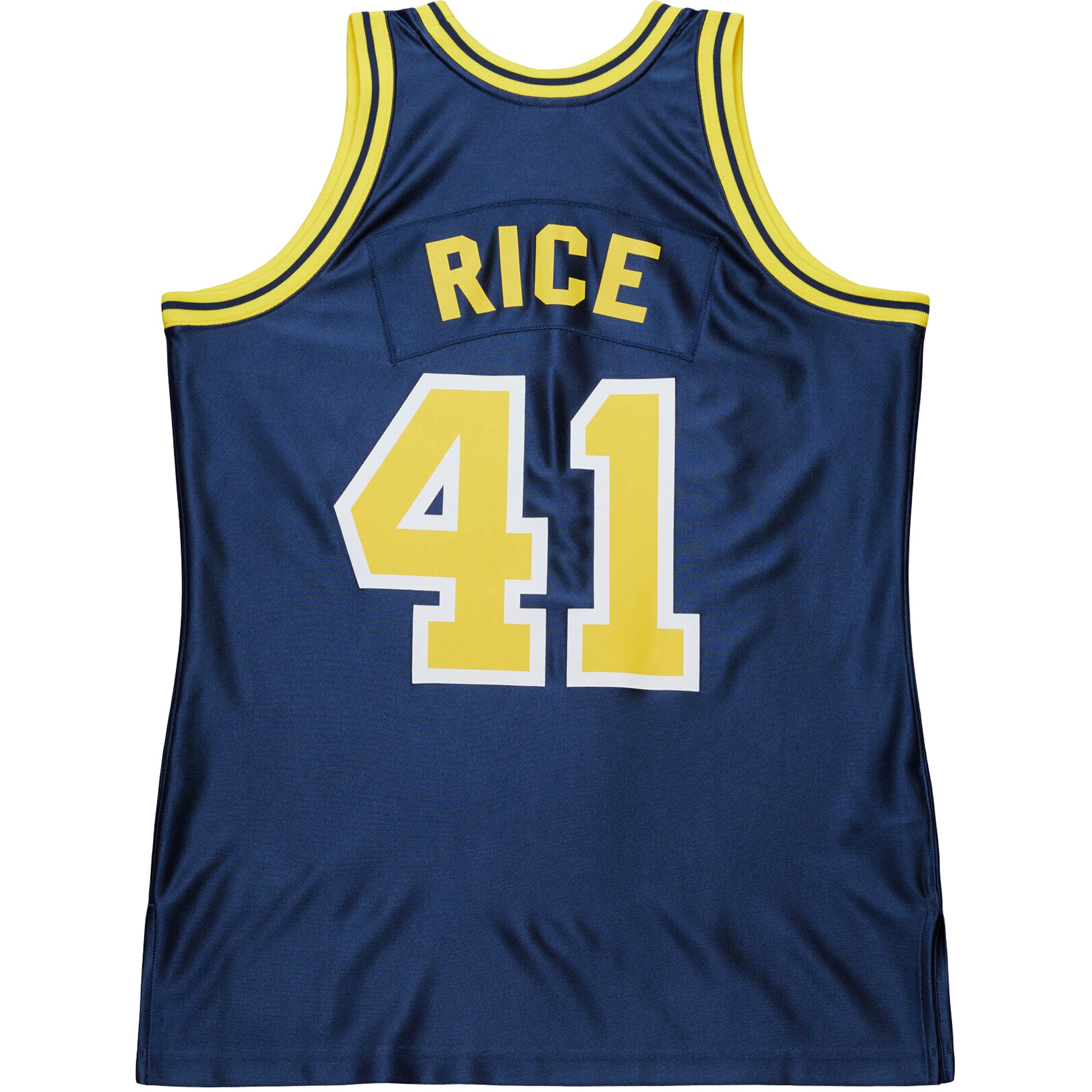 Glen Rice Michigan Wolverines Mitchell & Ness 1988/89 Jersey - Navy