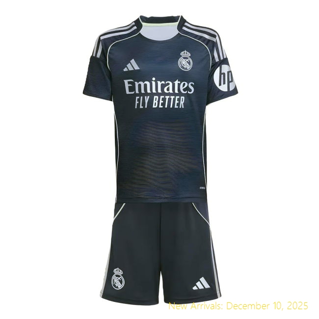 2025-2026 Real Madrid Away None - Performance Fan Gear - Top Grade,...