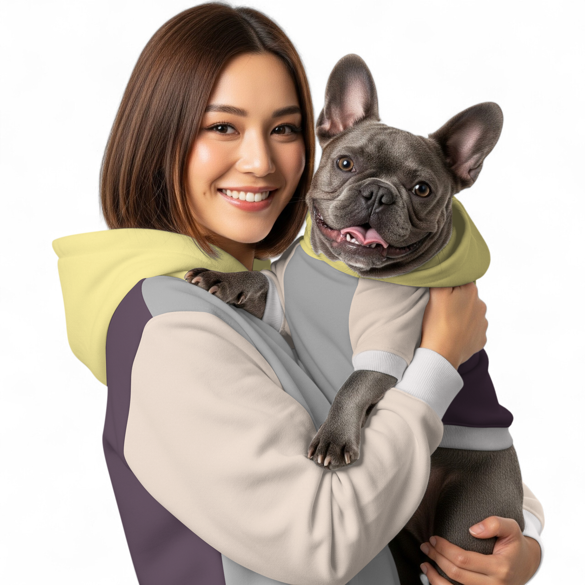 Bulldog Inspired Everyday Thor - Trendy Human Hoodies Indoor Comfort