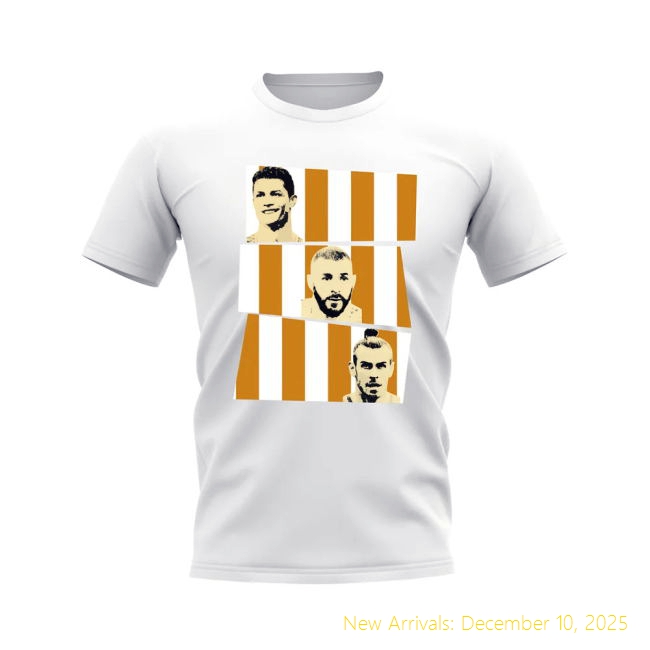 Real Madrid T-shirt - Featuring Ronaldo - Premium Quality
