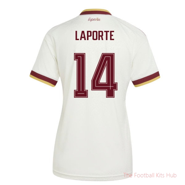 [JED] 2026/27 Spain Away Shirt (Womens) (Laporte 14)