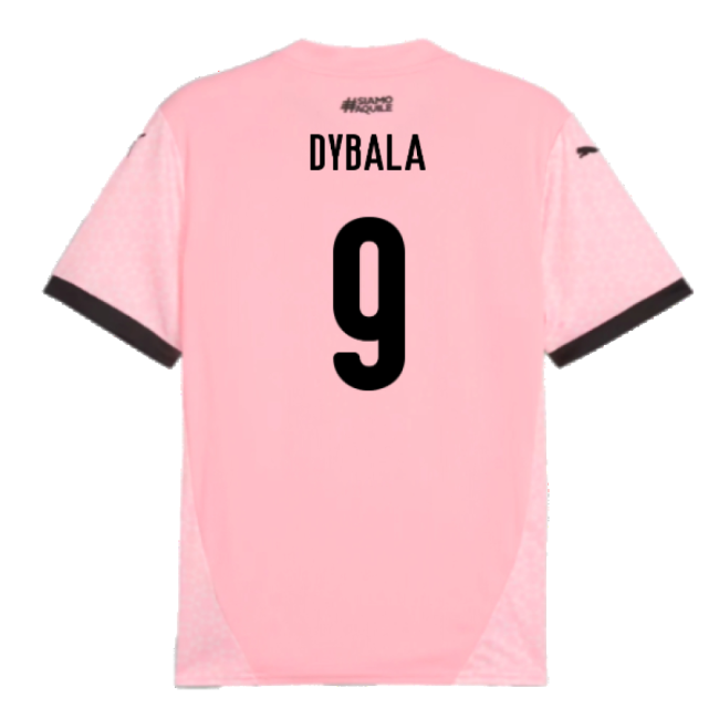 2024-2025 Palermo Fc Home Shirt (dybala 9) - Official Design