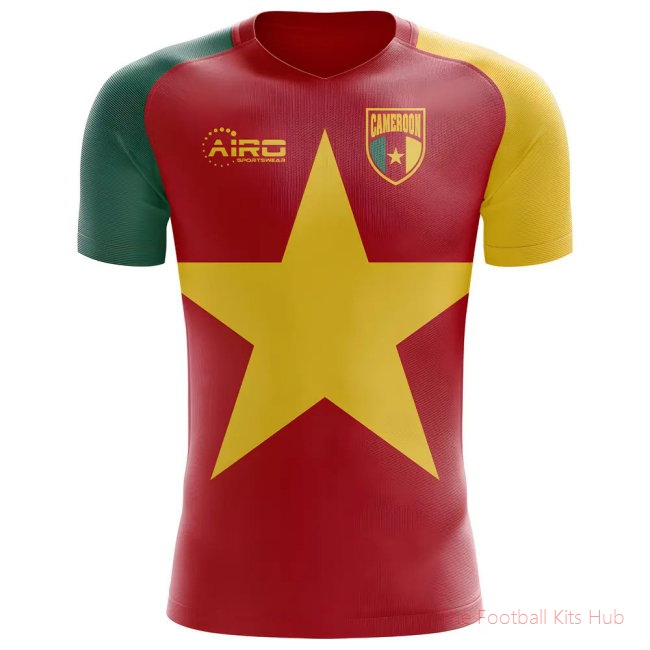 2025-2026 Cameroon Flag Concept Football Shirt - Baby