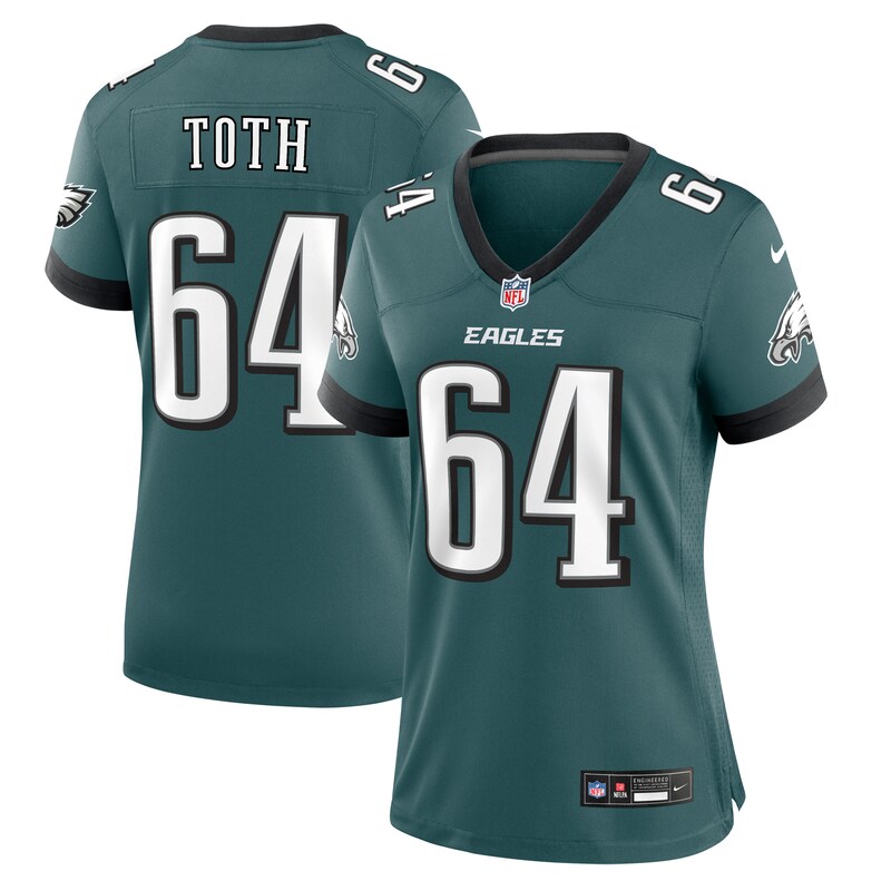 None Brett Toth PHI Eagles Classic Affordable Jersey Football Apparel
