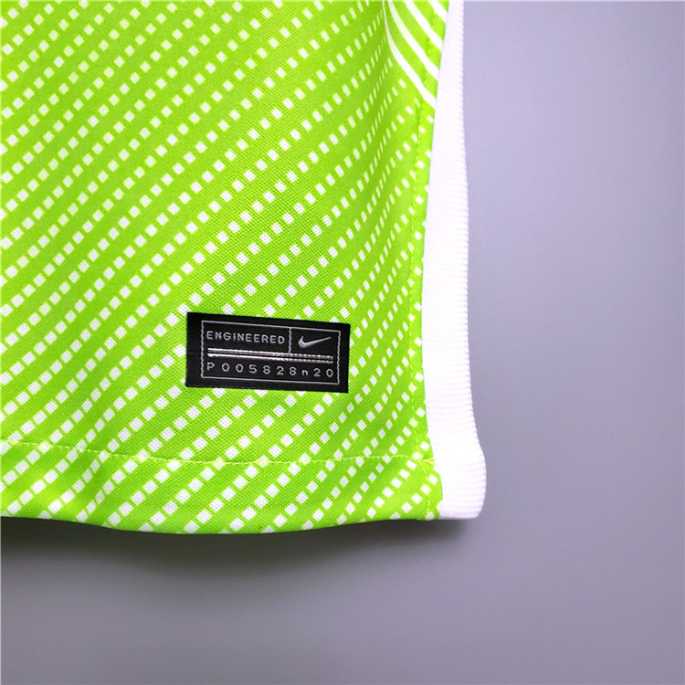 Wolfsburg Home 20-21 Green Soccer Shirt Jersey - Official Replica