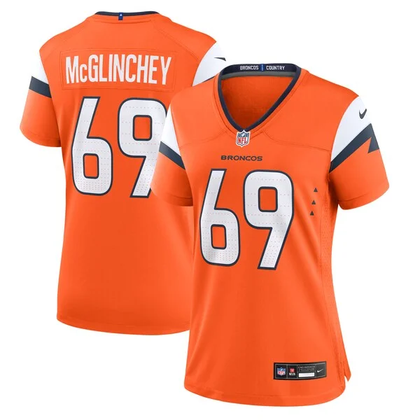 None Mike Game Jersey - Orange | NFL Player Jersey | NFL Football