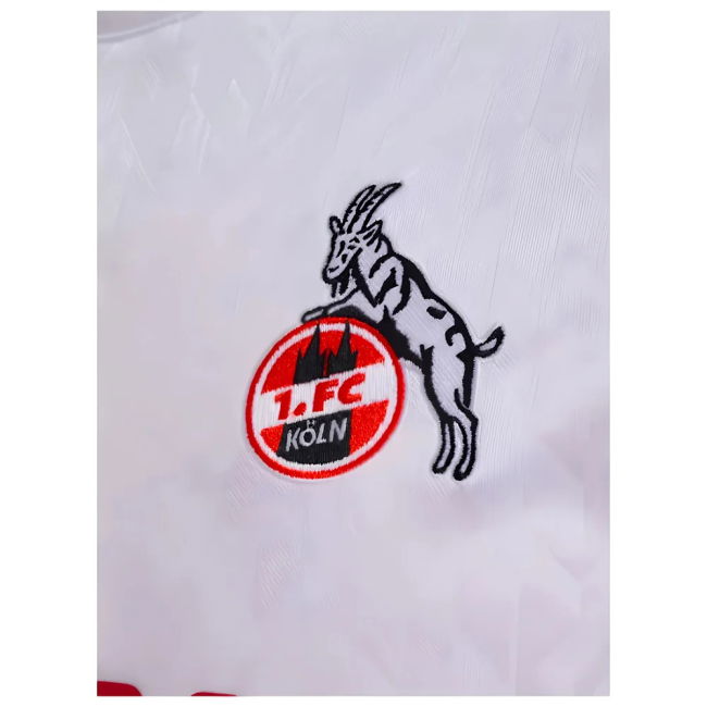 2025-2026 FC Koln Home football shirt - breathable performance wear