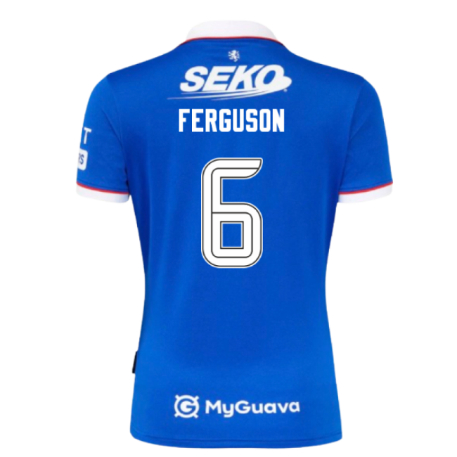 Premium 2025-2026 Rangers Home Home Ferguson 6 With Classic Design -
