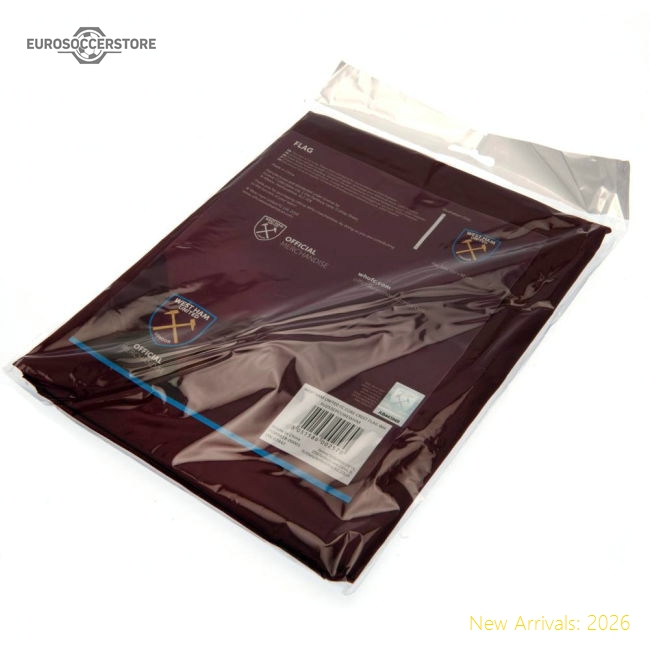West Ham United Fc Core Crest Flag 2025-2026 Season Collection