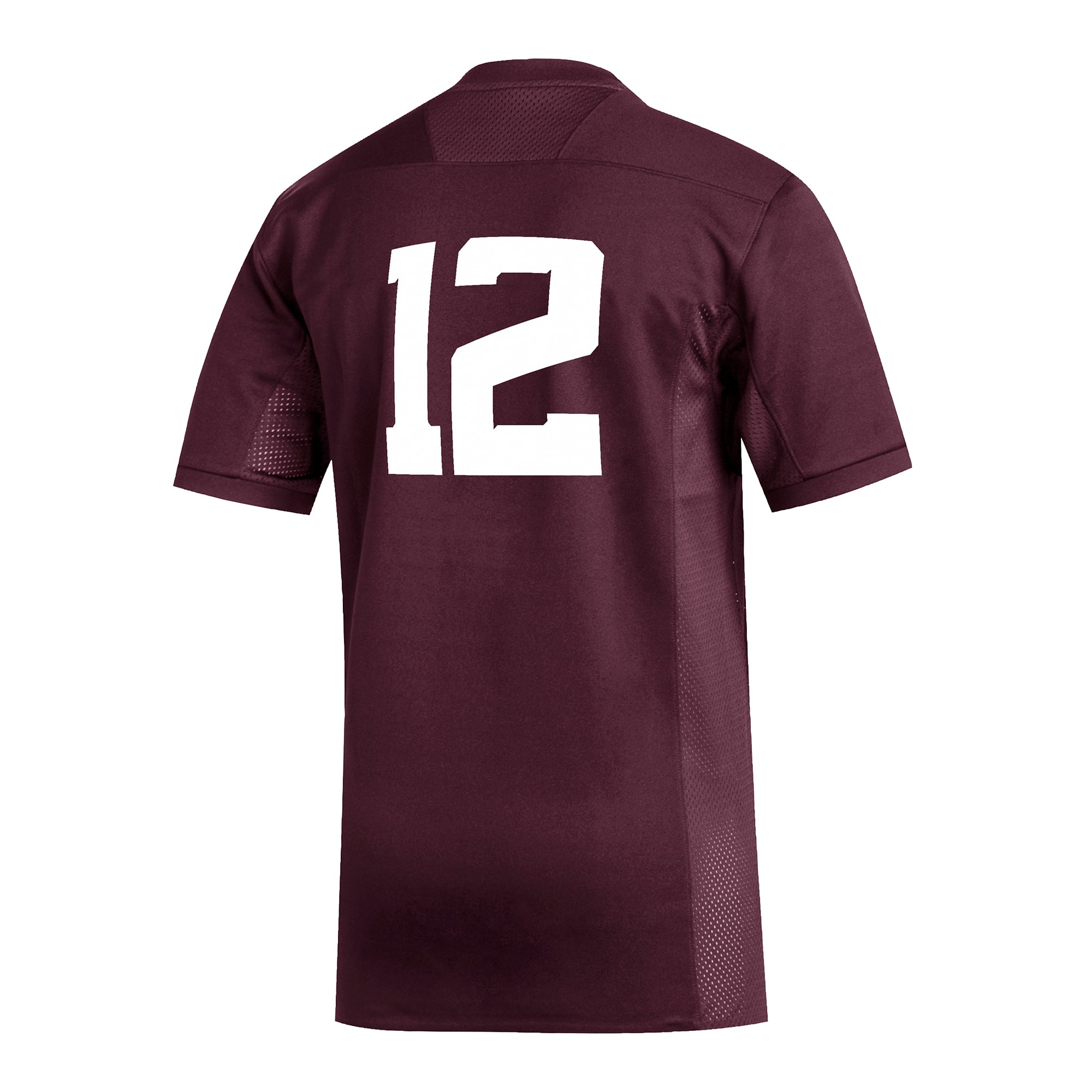 Men's #12 Maroon Texas A&M Aggies Football Jersey