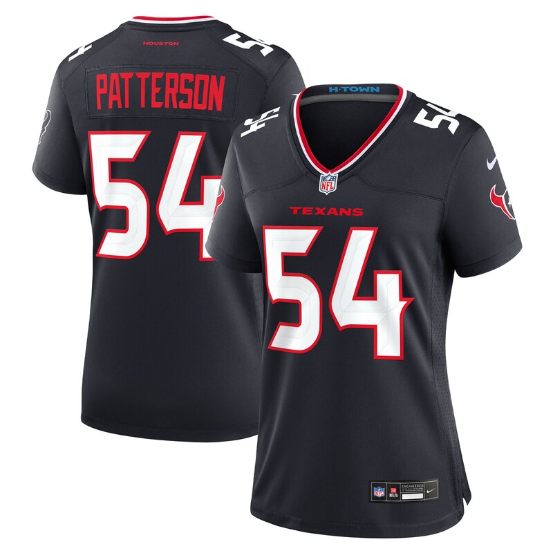 None Jarrett Patterson HOU Texans Timeless Premium Material Jersey