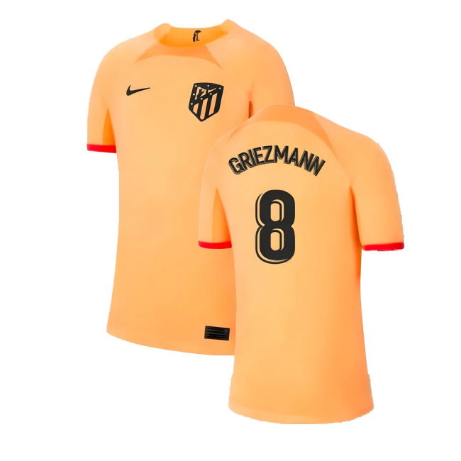 2022-2023 Atletico Madrid Third Shirt for (Youth