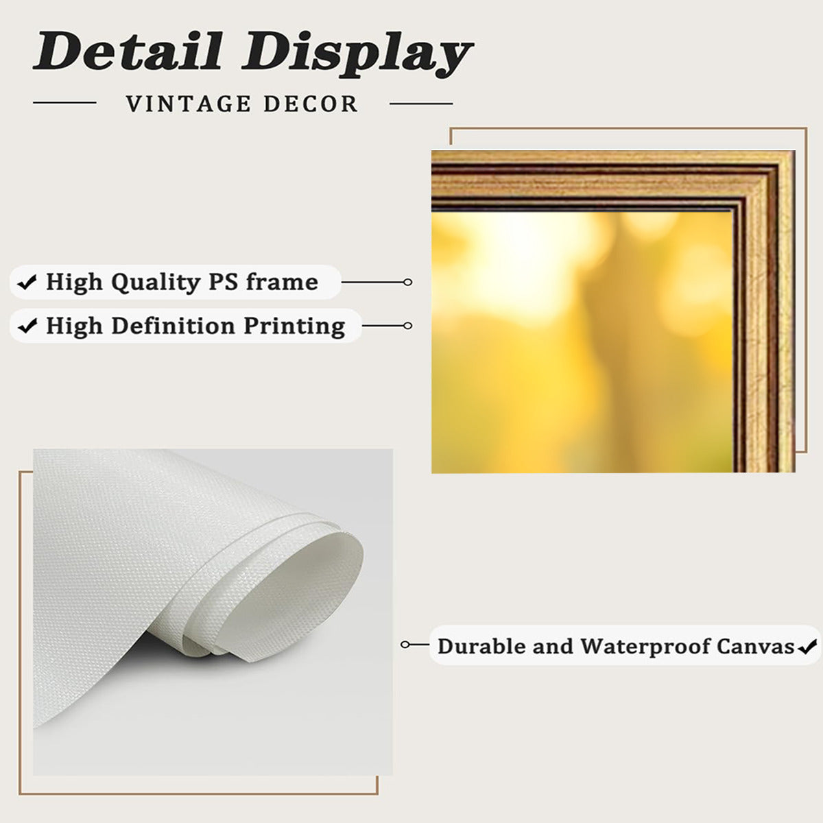 Luna - Framed poster • Wall Decoration