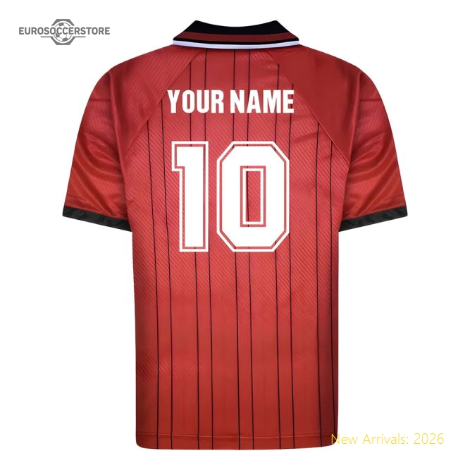 1993-1995 Ipswich Town Away Retro Shirt (your Name) - Authentic Design