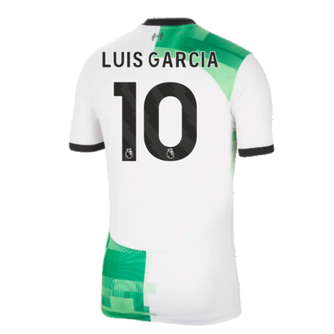 Premium-Quality Liverpool Garcia 10 2023 2023-2024 Liverpool Away S...