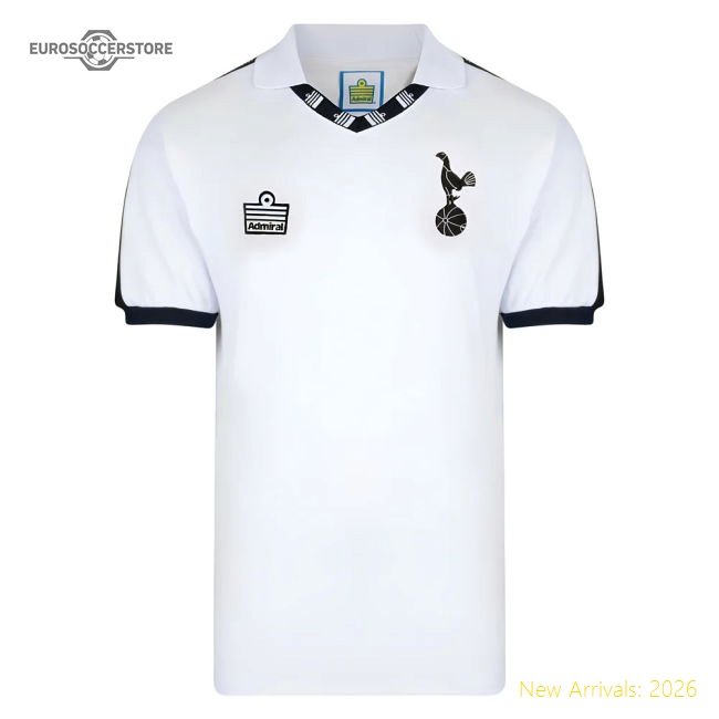 Excellent Thfc Hotspur 1978 Admiral Retro Shirt (gascoigne 8)