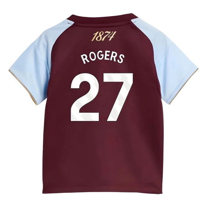 2025-2026 Aston Villa Home Baby Kit (Rogers 27) | Collector's Item