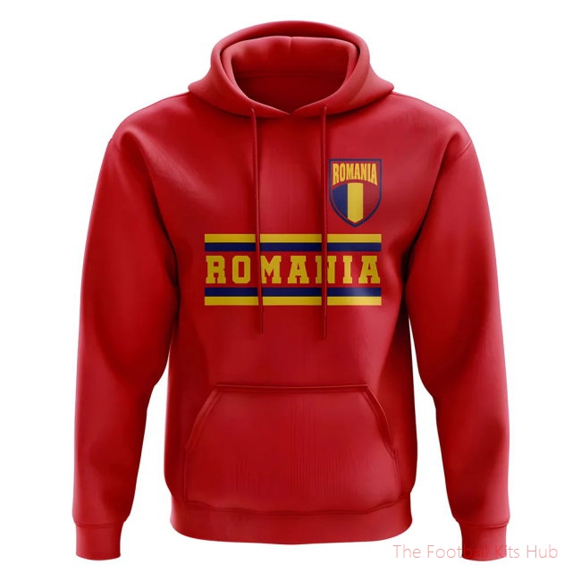 Romania Core Football Country Hoody (Red)