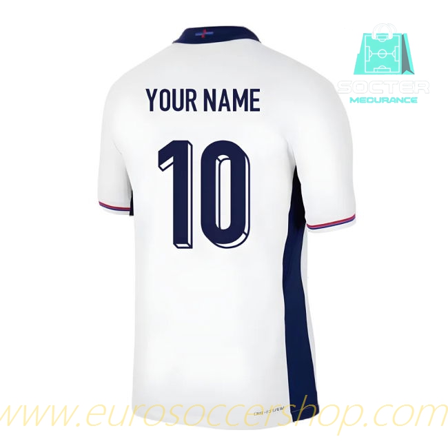 2024-25 Edition England National Team Home Shirt Player Version (Personalized)