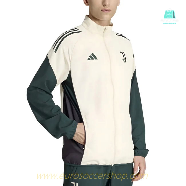 2025-2026 Juventus EU Presentation Jacket (Ecru Tint)