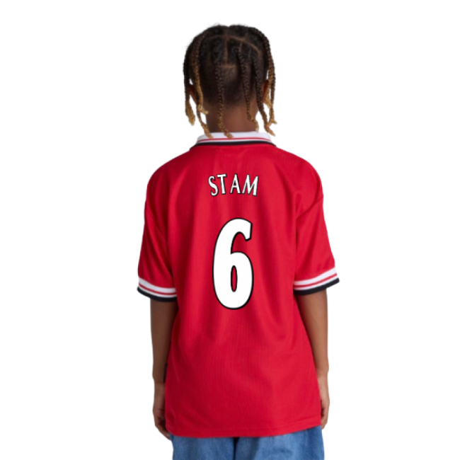 Genuine Modern 1998-2000 Manchester United (MU) Home Shirt (Kids)