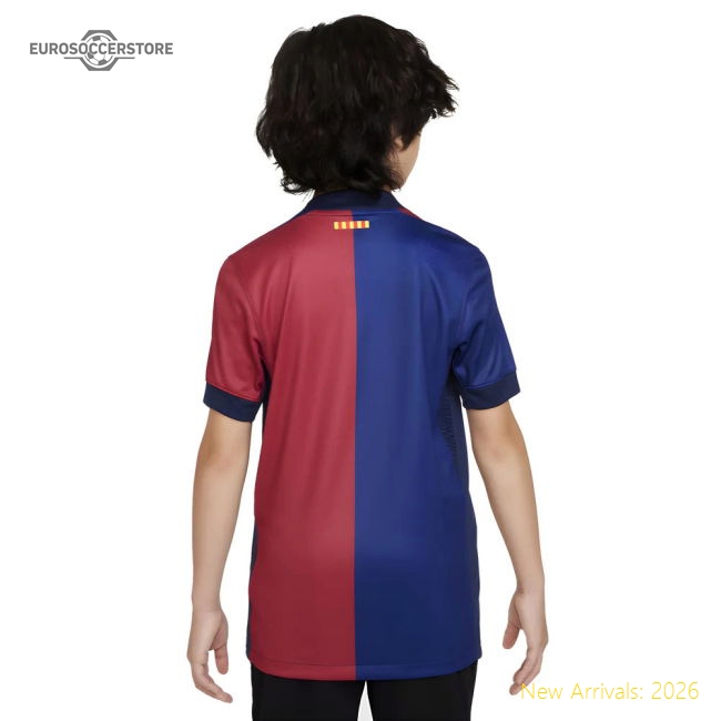 Excellent 2024-2025 Barca Home Jersey (sponsorless) - Kids
