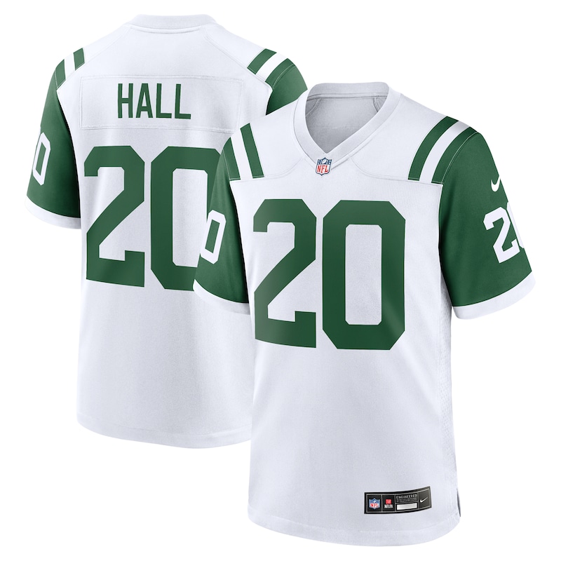 None Breece Hall NY Jets Championship Game-Ready Jersey for NFL Fans