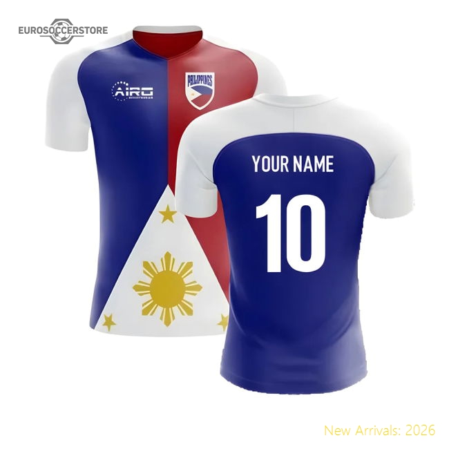 Philippines 2024-2025 Home Concept Football Shirt - Kids (4-5y) (BNWT) (Your Name)