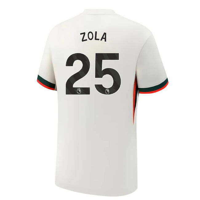 2025-2026 Chelsea Away Shirt (Zola 25) (Limited Edition)