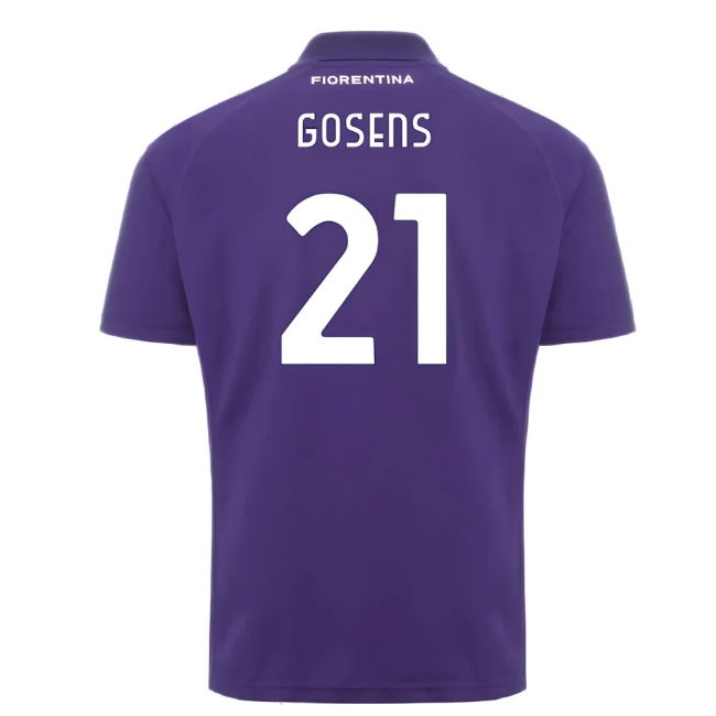 2024-2025 Fiorentina Home Shirt (Gosens 21) Quick Dry UV Protection
