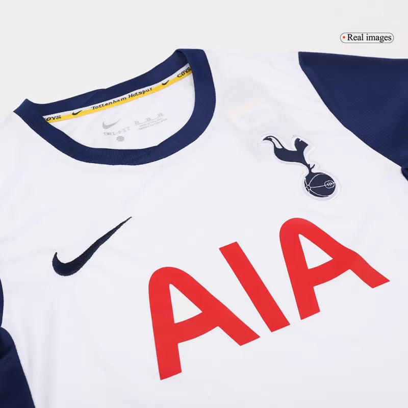 Tottenham Hotspur Kids Home Soccer Jersey 2024/25 (Jersey+Shorts)Authe