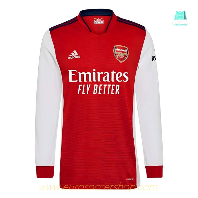 Arsenal 2021-2022 Long Sleeve Home Shirt
