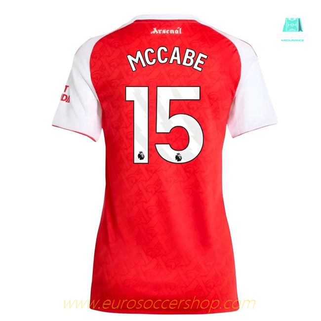 2025-2026 Arsenal Home Shirt (Womens) (McCabe 15)