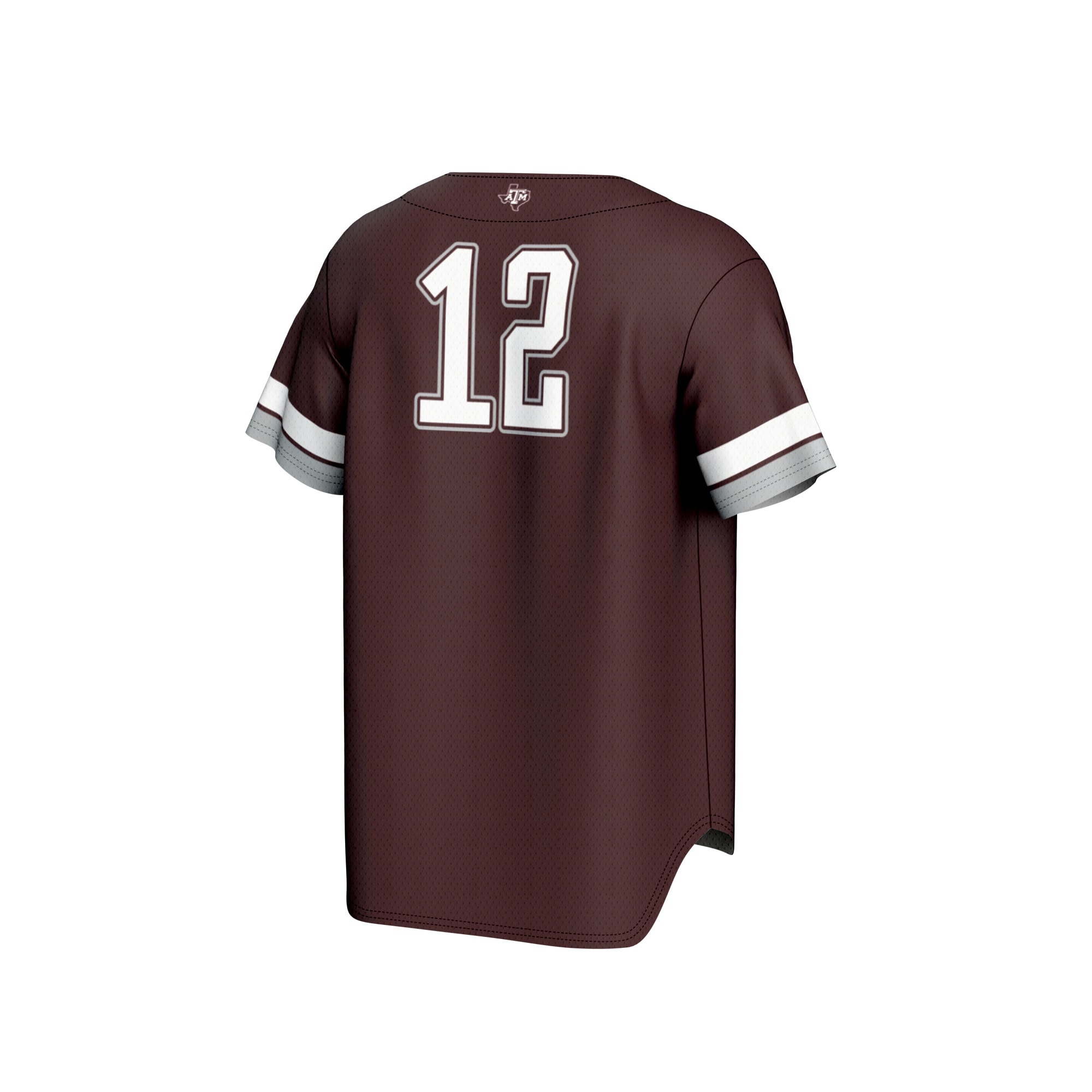 [NJP] Texas A&M Aggies GameDay Greats Youth Lightweight Collegiate Baseball Fashion Jersey - Maroon