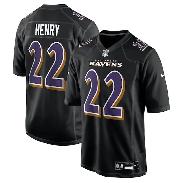 Performance Baltimore Ravens  Jersey - Premium Black NFL Fan Jersey...