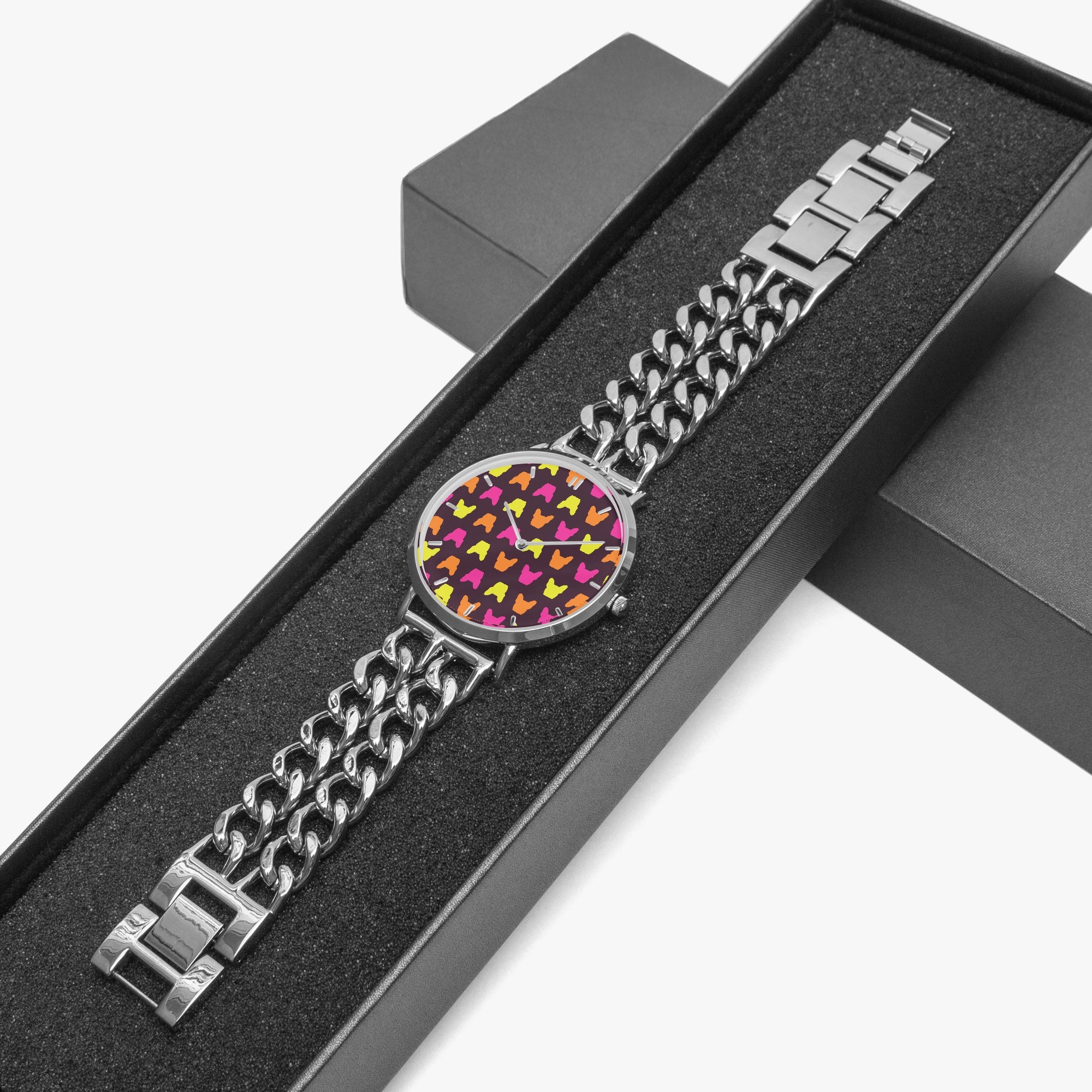 Floria - Chic Hollow Strap Watch for Frenchie Lovers