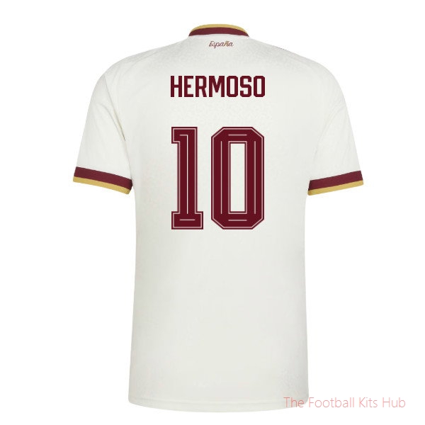 [LK] 2026/27 Spain Away Shirt (Hermoso 10)