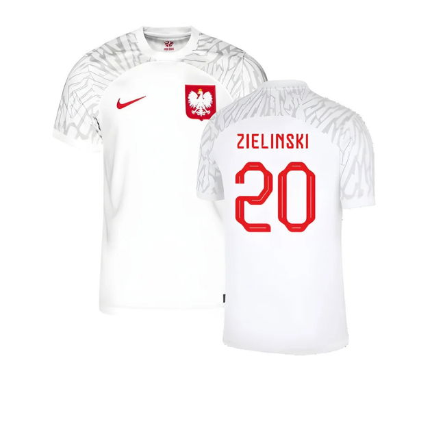 Zielinski 20 Unique Exclusive Quality Poland Home Rare Jersey