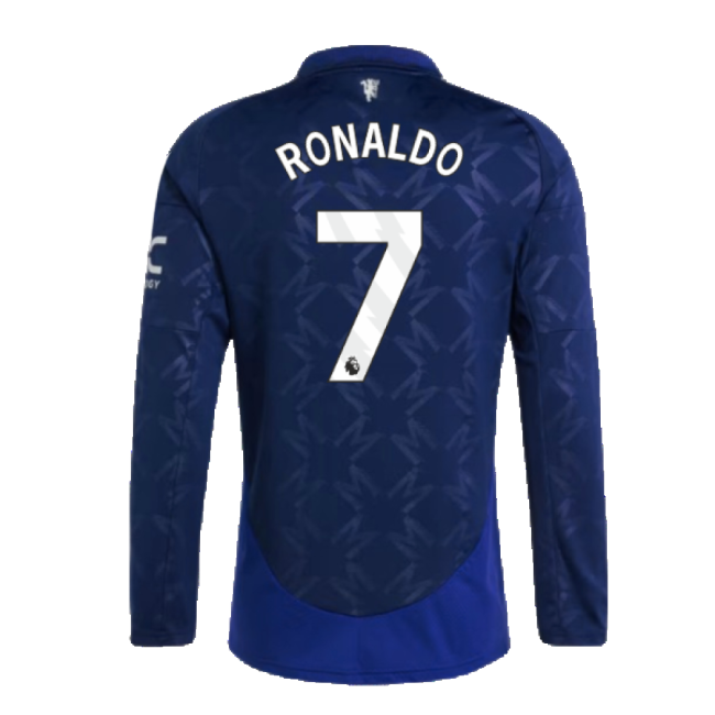 2024-2025 Man Utd Long Sleeve Away Kit (Ronaldo 7)